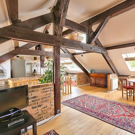 Rustic Bohemian Duplex In Meudon Lejlighed Eksteriør billede